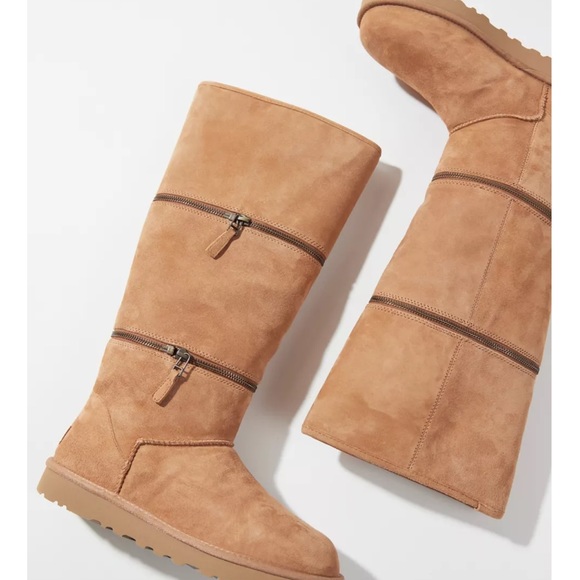 UGG classic ultra tall convertible boots, size 7, new. Fits true to size, tan - Picture 4 of 6